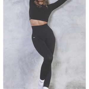 NEU Black Gaia Seamless Leggings High Rise 🖤 NWT